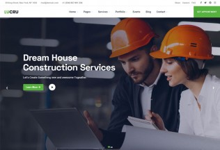 Lucru – Premium Responsive Construction Building HTML5 Template