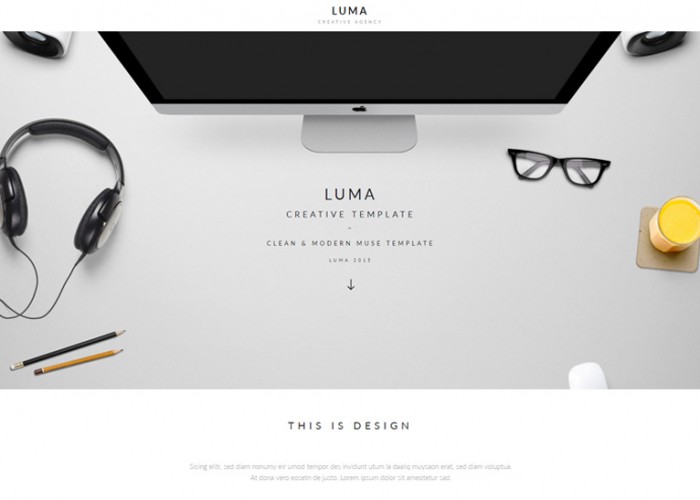 LUMA – Premium Creative Multi-Purpose Muse Template