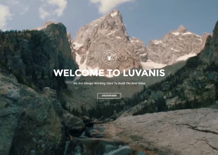 Luvanis – Premium Responsive Creative One Page WordPress Theme