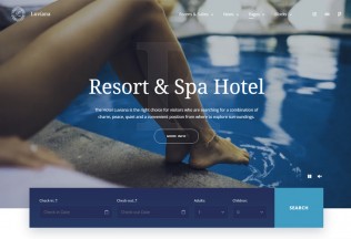 Luviana – Premium Responsive Hotel Booking WordPress Theme