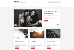 LuxMag – Premium Responsive Magazine Blog WordPress Theme