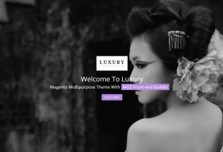 Luxury – Premium Responsive Fashion Magento Theme