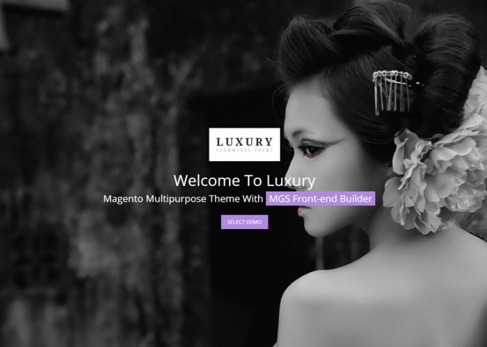 Luxury – Premium Responsive Fashion Magento Theme