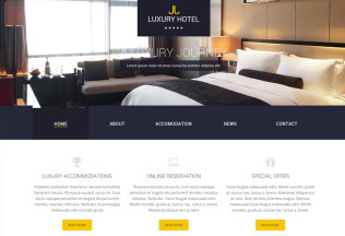Luxury – Premium Responsive Hotel and Resort WordPress Theme