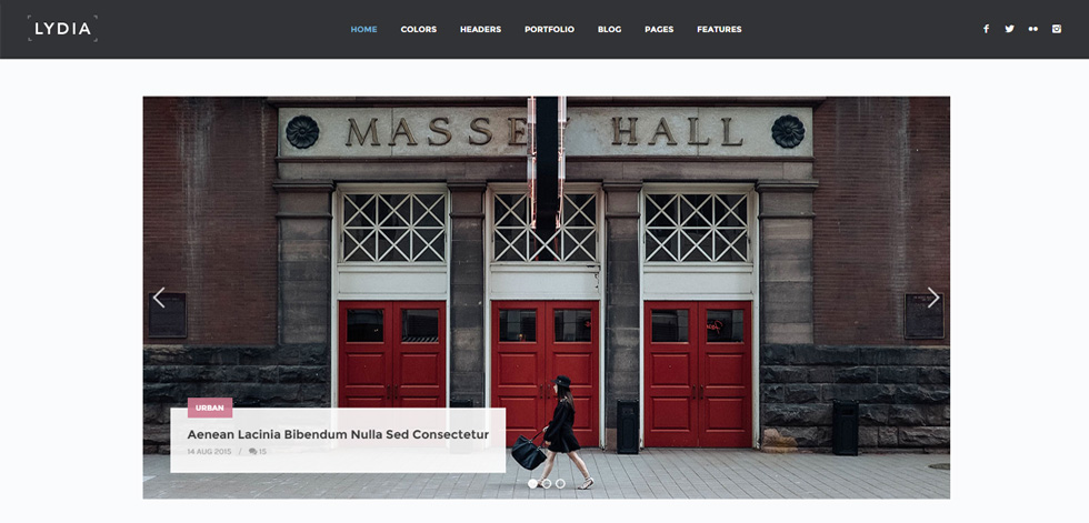 Home page