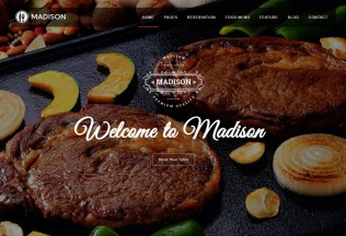 Madison – Premium Responsive Restaurant Joomla Template