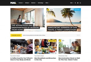 Mag – Premium Responsive Full Featured WordPress Magazine Theme