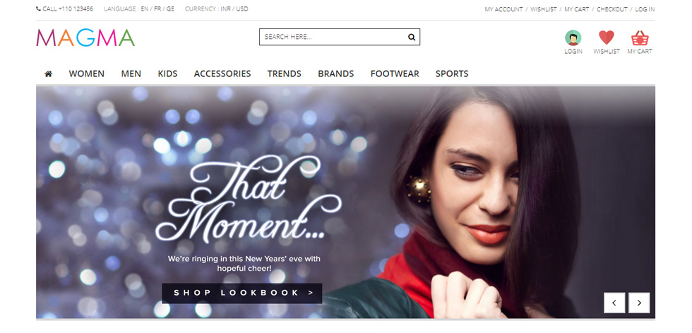 Home page