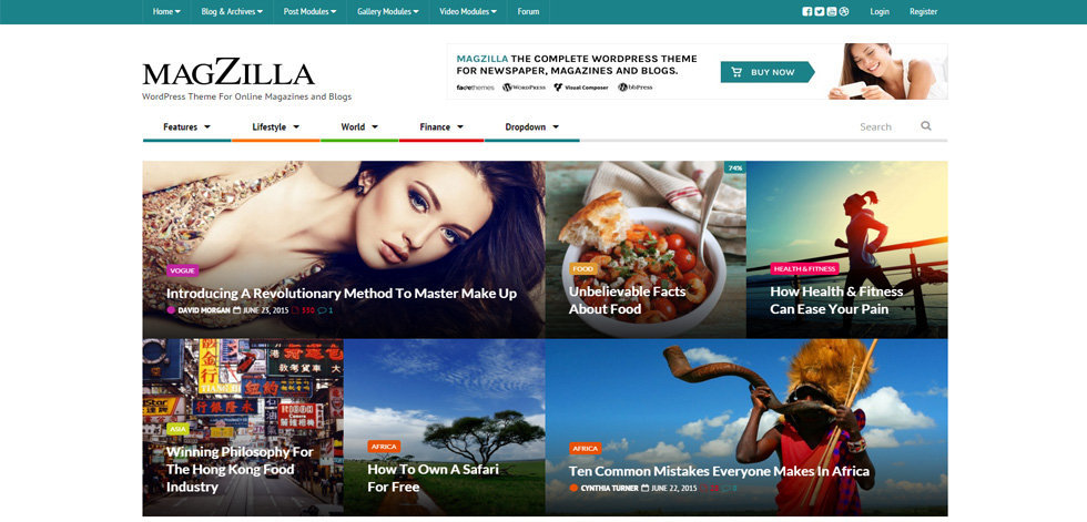 Home page