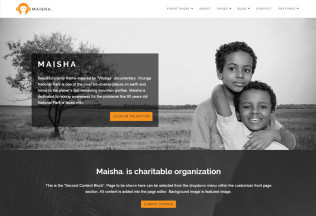 Maisha – Premium Responsive Charity/Non-Profit WordPress Theme