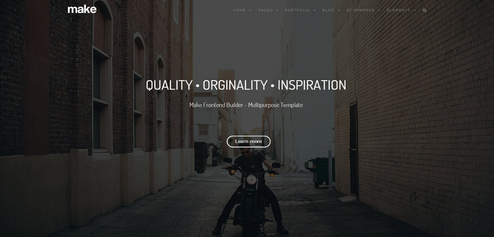 Home page