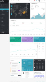 45+ Best Responsive HTML5 Admin Dashboard – Panel Templates in 2015