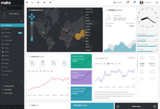 Make – Premium Responsive HTML5 Admin Template & Builder with Frontend