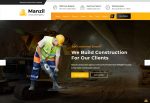 Manzil – Premium Responsive Construction Building WordPress Theme
