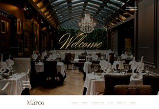 Marco – Premium Responsive Modern Restaurant WordPress Theme