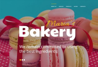 Maria’s Bakery – Premium Responisve HTML5 Template