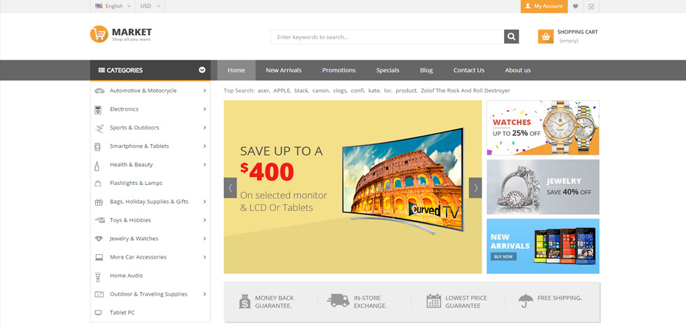 Home page