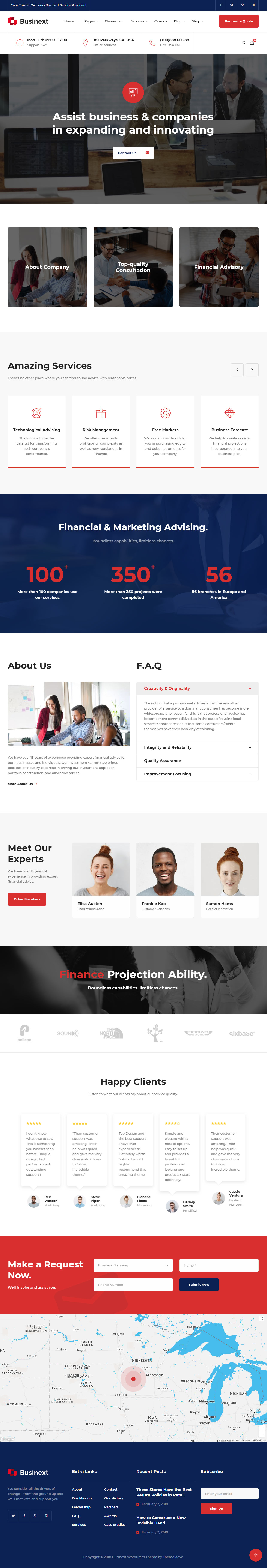 Businext WordPress Marketer Theme
