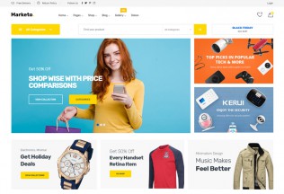 Marketo – Premium Responsive eCommerce WordPress Theme