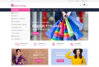 Marketshop – Premium Responsive Multipurpose E-Commerce HTML5 Template