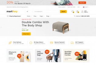 Martfury – Premium Responsive React Ecommerce HTML5 Template