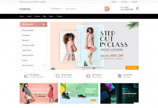 Martis – Premium Responsive Commerce Drupal 8 Theme