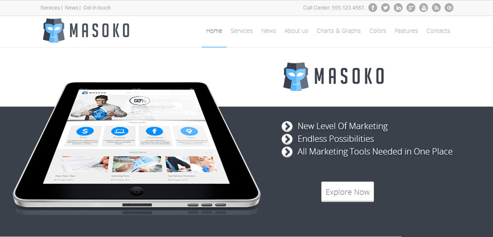 Home page