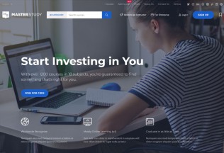 MasterStudy – Premium Responsive LMS Education WordPress Theme