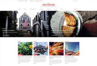 Matador – Premium Responsive News Blog & Magazine WordPress Theme