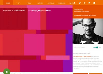 Best Material Design Muse Templates 2015