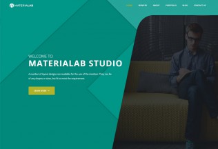 Materialab – Premium Responsive Multi Concept Material HTML5 Template