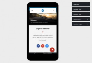 Materialise – Premium Responsive Mobile and Tablet HTML5 Template