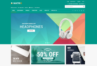 Matrix – Premium Responsive Multipurpose Prestashop Theme