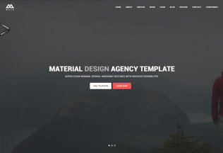 MATX – Premium Responsive Material Design Agency HTML5 Template