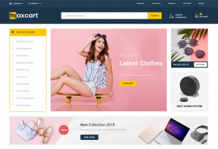 Maxcart – Premium Responsive Multipurpose OpenCart 3 Theme