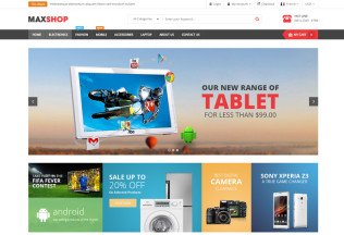 Maxshop – Premium Responsive Multipurpose Magento Theme