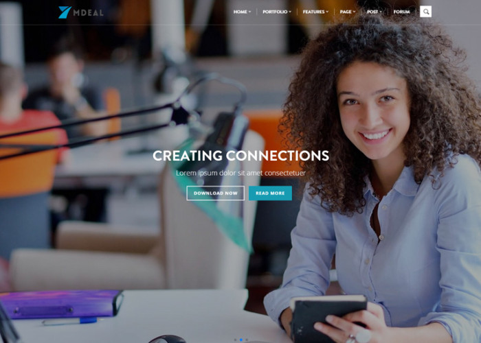 Mdeal – Premium Responsive Business Drupal Theme