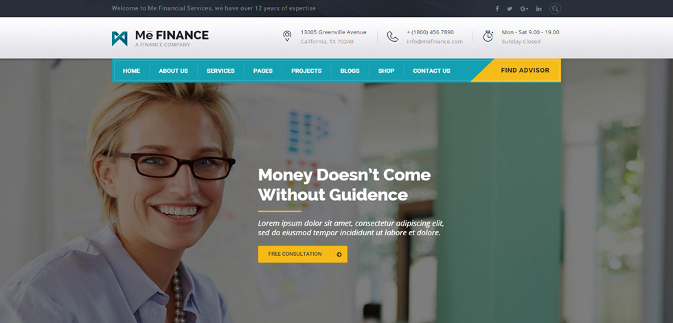 Home page