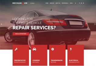 Mechanicum – Premium Responsive Car Repair WordPress Theme