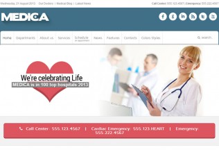 Medica – Joomla Premium Responsive Template