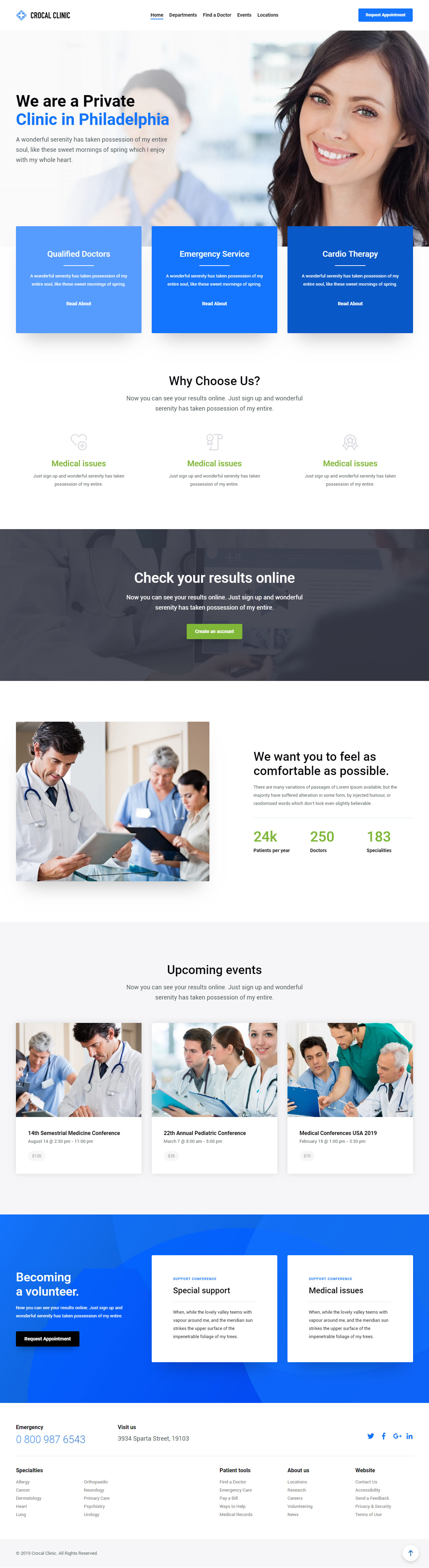 Crocal Healthcare and Medical WordPress Themes