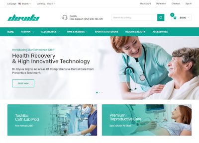 Best Responsive Medical PrestaShop Theme 2018