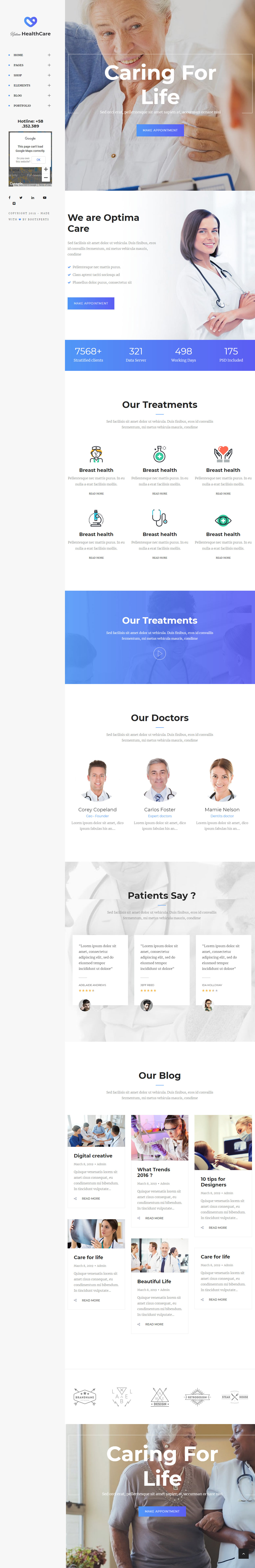 Uptimo Medical Healthcare HTML5 Templates
