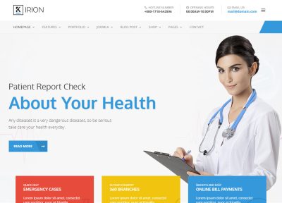 Best Responsive Medical and Healthcare Joomla Templates in 2015