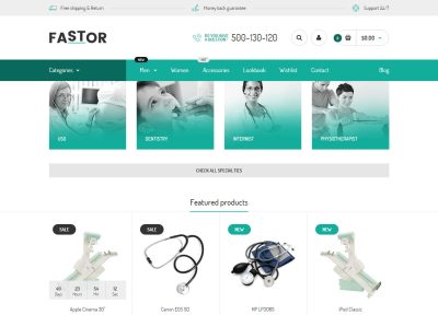 Best Responsive OpenCart Medical Store Templates 2015