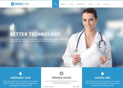 Best Responsive Drupal Dentist Theme 2016