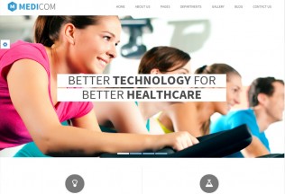Medicom – Premium Responsive Medical & Health Drupal Theme