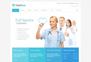 MediCure – Premium Responsive Health & Medical HTML5 Template