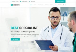 MediHub – Premium Responsive Medical & Health HTML5 Template