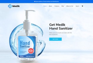 Medik – Premium Responsive Medical WooCommerce WordPress Theme